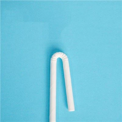 نی های نوشیدنی کاغذی Bendy